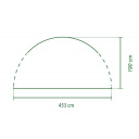 Ściana wiaty namiotowej Event Shelter Sunwall XL silver - Coleman