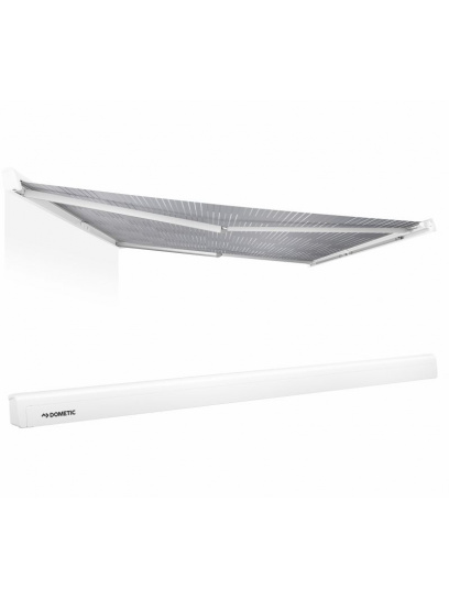 Markiza ścienna PerfectWall PW1100 2,6 m White/Horizon Grey - Dometic