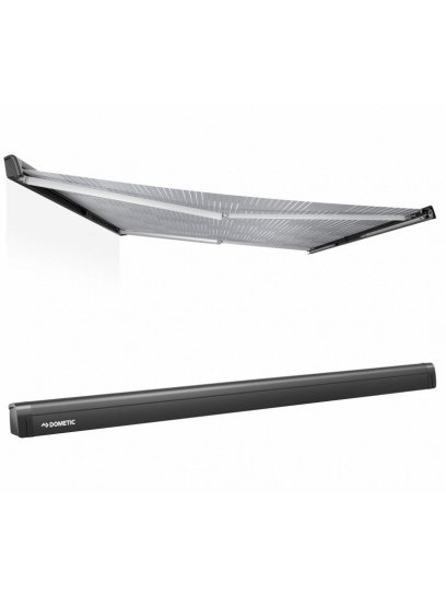 Markiza ścienna PerfectWall PW1100 2,6 m Anthracit/Horizon Grey - Dometic