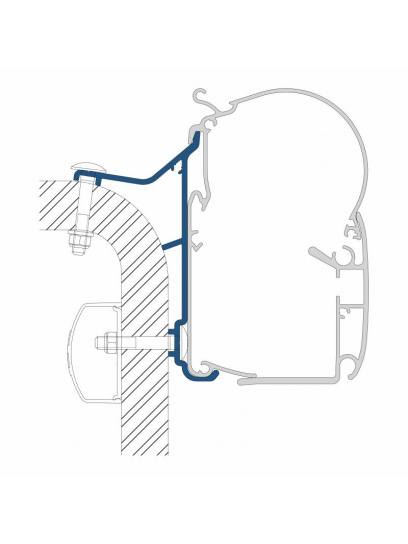 Adapter do markizy ściennej Hymer Van B2 4 m - Dometic