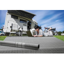 Wykładzina do przedsionka markizy mata podłoga Lux Rigato 500x250 cm Grey - Arisol