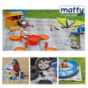 Wykładzina do przedsionka markizy mata podłoga Matty 250x250 cm Grey - Arisol