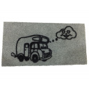 Wycieraczka do przyczepy kampera Derby Flock Camper 50x25 cm - Arisol