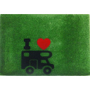 Wycieraczka do przyczepy kampera Green Flock Camper 60x40 cm - Arisol