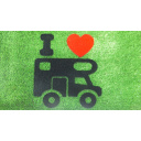 Wycieraczka do przyczepy kampera Green Flock Camper 60x40 cm - Arisol