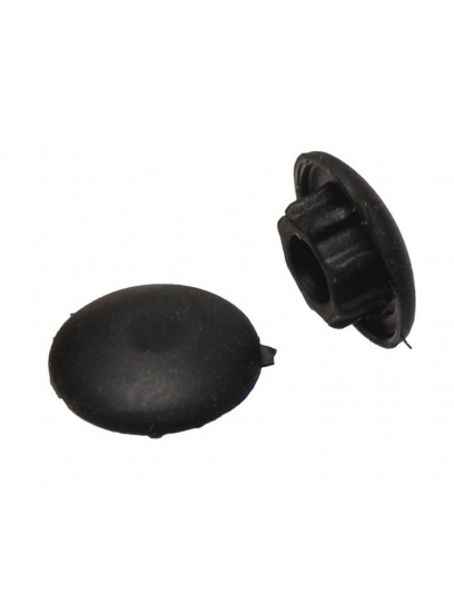 Czarna osłona śrub do zlewozmywaków/kuchenek 1 szt. - Dometic