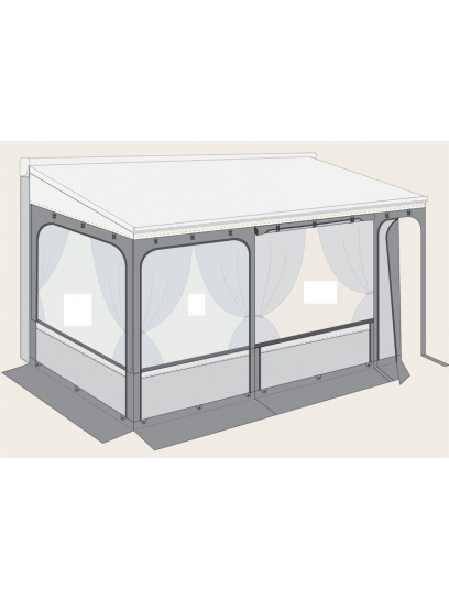 Zabudowa do rolety/markizy Privacy Room F80S/F65L 370 cm L -  Fiamma