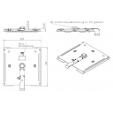 Obrotnica fotela kierowcy do VW T5/T6