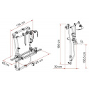 Bagażnik rowerowy Carry-Bike Frame Sprinter od 2018 E-Bike - Fiamma