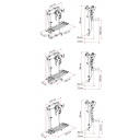 Bagażnik rowerowy Carry-Bike Frame Sprinter od 2018 3 Bikes Deep Black - Fiamma