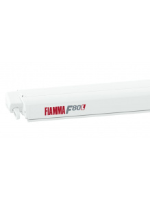 Markiza dachowa w kasecie F80L 550 Polar White Royal Blue - Fiamma
