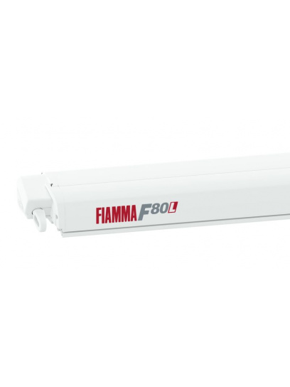 Markiza dachowa w kasecie F80L 550 Polar White Royal Grey - Fiamma