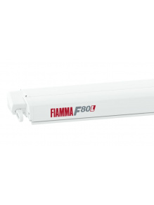 Markiza dachowa w kasecie F80L 600 Polar White Royal Blue - Fiamma
