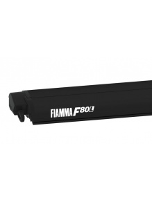 Markiza dachowa w kasecie F80L 550 Deep Black Royal Grey - Fiamma
