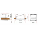 Okno dachowe Vent 28 F White - Fiamma