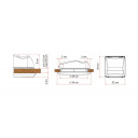 Okno dachowe Vent 28 F Crystal - Fiamma