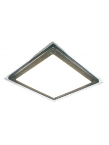Lampa sufitowa LED Tivoli 12 V srebrna - Haba