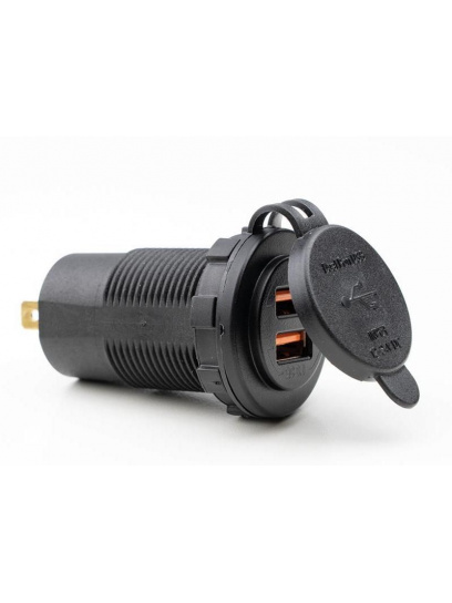 Ładowarka Power Line USB 2,4A + USB QC 3,0 - Haba