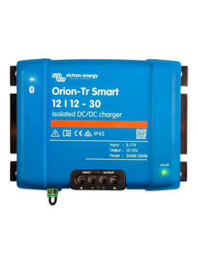 Orion-Tr Smart 12/12-30A (360W) Isolated  Charger ładowarka akumulatora hotelowego Victron Energy