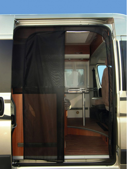 Moskitiera na drzwi przesuwne - Fiat Ducato, Peugeot Boxer, Citroen Jumper od roku 2012