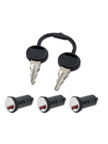 Cylinderki 3 szt. + kluczyki 2 szt. - Zadi