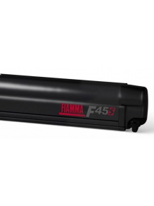 OUTLET - Markiza ścienna w kasecie F45s 260 Deep Black (VW T5/T6 Multivan/Transporter) z Adapterem - Fiamma