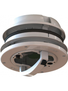 Wentylator dachowy / ścienny MaxxFan Dome Plus LED 12 V biały - MaxxAir