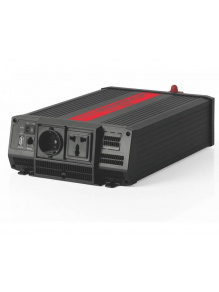 Przetwornica Inwerter sinusoidalny 1500 W 12 V / 230 V - McCamping