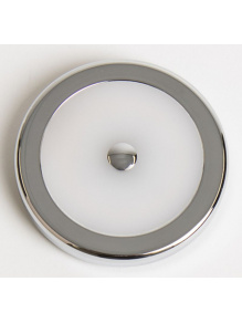 Okrągła lampka ścienna / sufitowa LED 70 mm - Carbest