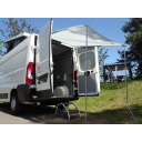 Zasłona prysznicowa daszek do tylnej klapy pojazdu H2 Ducato/Jumper/Boxer