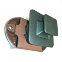 Zamek meblowy wciskany Push Lock ciemnoszary mat