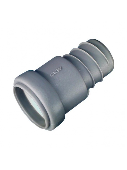 Przejściówka z rury kanalizacyjnej na wąż spiralny fi 28 mm