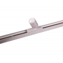 Oświetlenie LED system szynowy 12 V 1200 mm srebrny