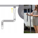 Zestaw do odprowadzania ścieków 3 m + adapter - Haba