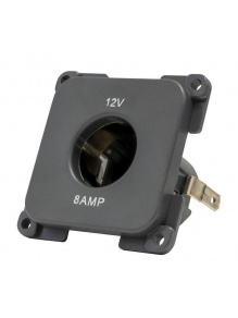 Gniazdo ścienne C-line 12V antracyt - Haba