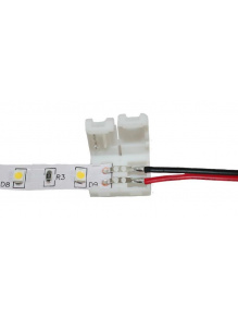 Złącze łącznik Cingoli do taśmy LED 8 mm + okablowanie 15 cm - Haba