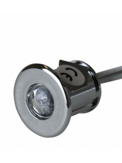 Oświetlenie punktowe Campio LED chrom - Haba