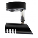 Oświetlenie reflektor naścienny Sao LED + USB czarne - Haba