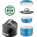 Zestaw garnków Carezza Spacemaster Ø20 cm Vacublock - Brunner