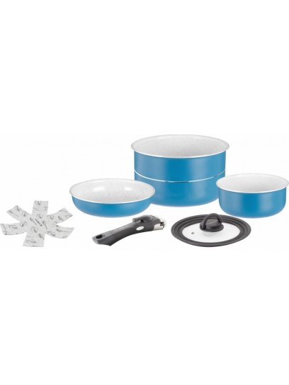 Zestaw garnków Carezza Spacemaster Ø22 cm Vacublock - Brunner