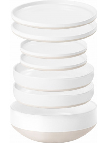 Zestaw obiadowy z melaminy Set 6in1 Odette - Brunner