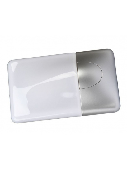 Lampa oświetlenia wnętrza Magma srebrna - Fawo