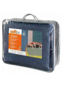 Wykładzina do przedsionka markizy mata podłoga Softex 600x250 cm Blue - Arisol
