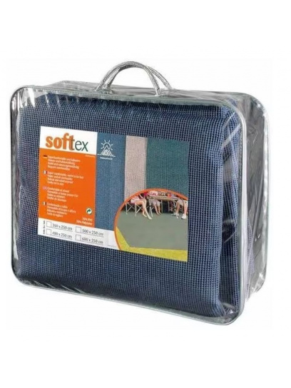 Wykładzina do przedsionka markizy mata podłoga Softex 600x250 cm Blue - Arisol