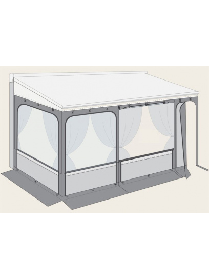 Zabudowa do rolety/markizy Privacy Room F80S/F65L 300 cm Ducato od 2006 - Fiamma