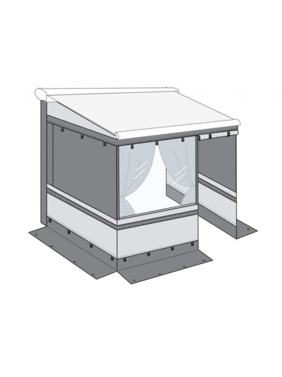 Zabudowa do rolety/markizy Privacy Room CS Light 270 Van - Fiamma