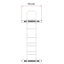Belki bazowe do montażu drabiny Kit Bars Deluxe Transit >14 Deep Black - Fiamma