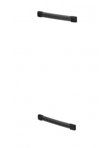 Belki bazowe do montażu drabiny Kit Bars Deluxe Sprinter/Crafter >06 Deep Black - Fiamma