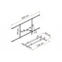Bagażnik rowerowy do luku bagażowego Garage Pack Plus - Fiamma