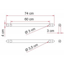 Mocowanie dolne do bagażnika Carry-Bike Lower Fixing Bar Trigano/Pro/Pro M/Pro C/E-Bike - Fiamma
